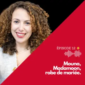 cover interview diversité de Mouna Madamoon robe de mariée